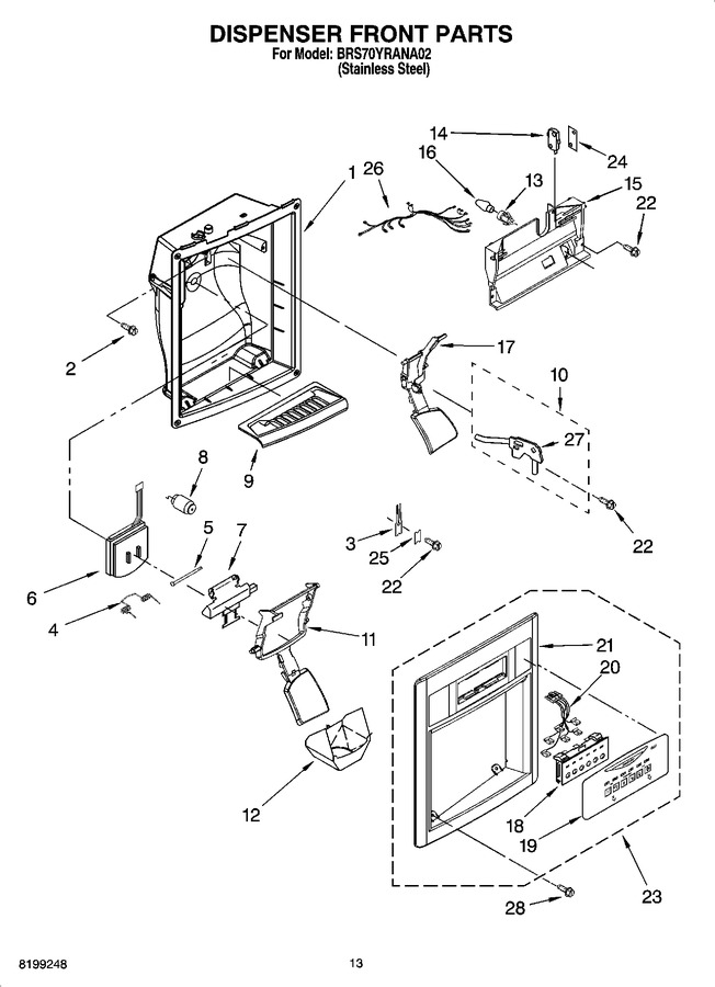 Diagram for BRS70YRANA02