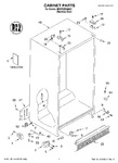 Diagram for 01 - Cabinet Parts