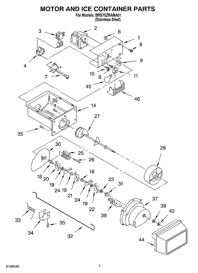 Diagram for BRS70ZRANA01