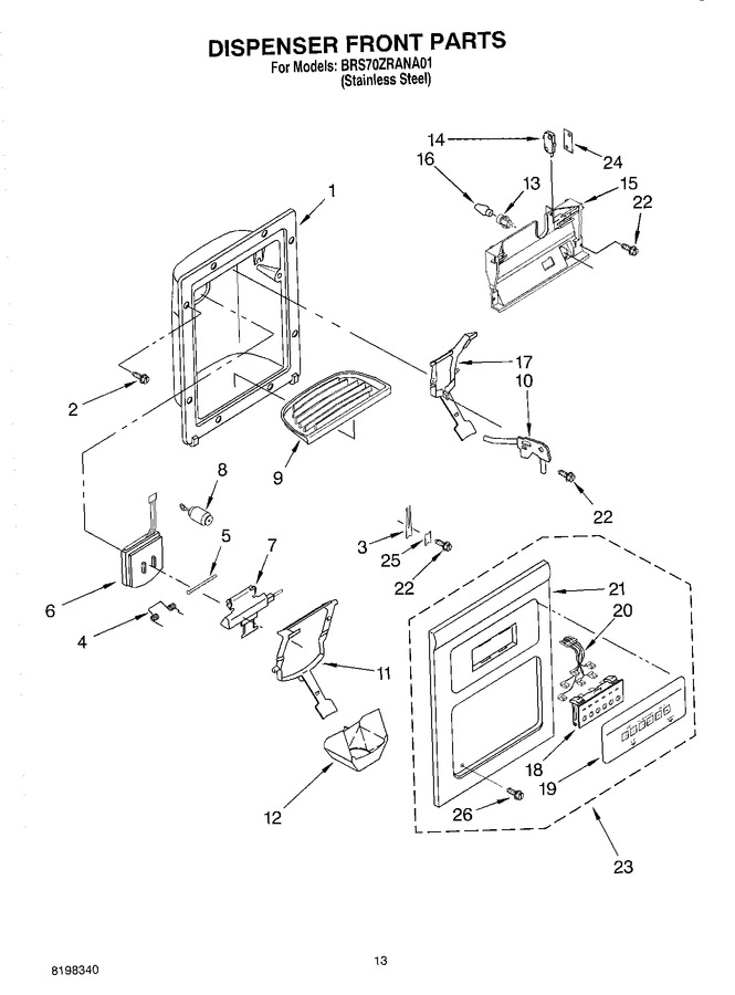 Diagram for BRS70ZRANA01