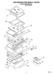 Diagram for 03 - Refrigerator Shelf Parts