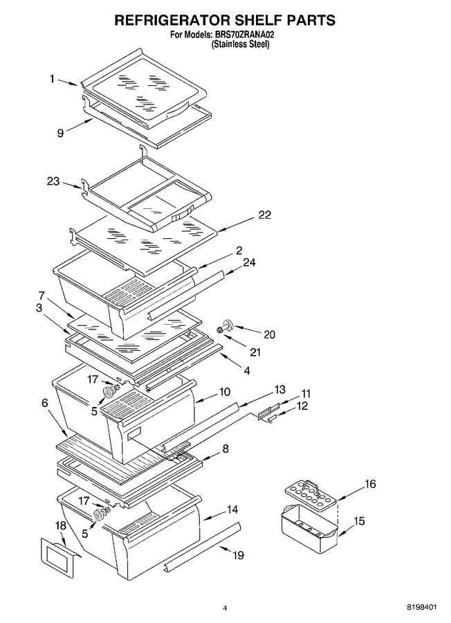 Diagram for BRS70ZRANA02