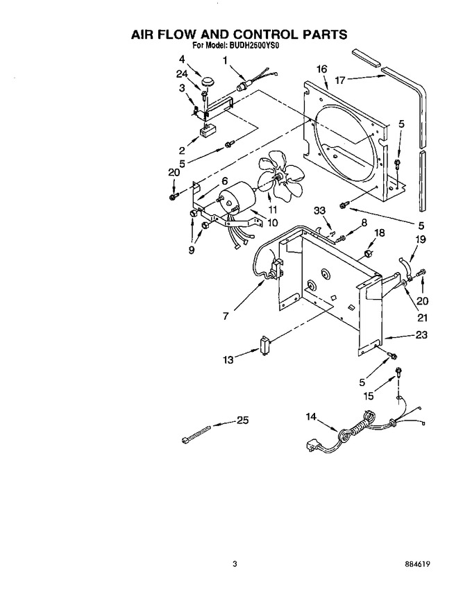 Diagram for BUDH2500YS0