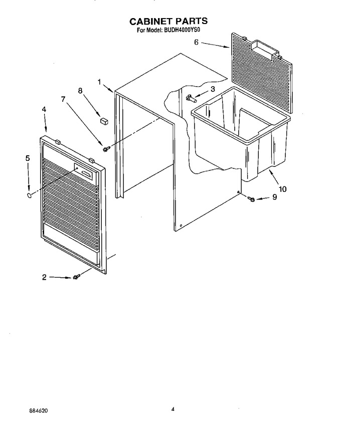 Diagram for BUDH4000YS0