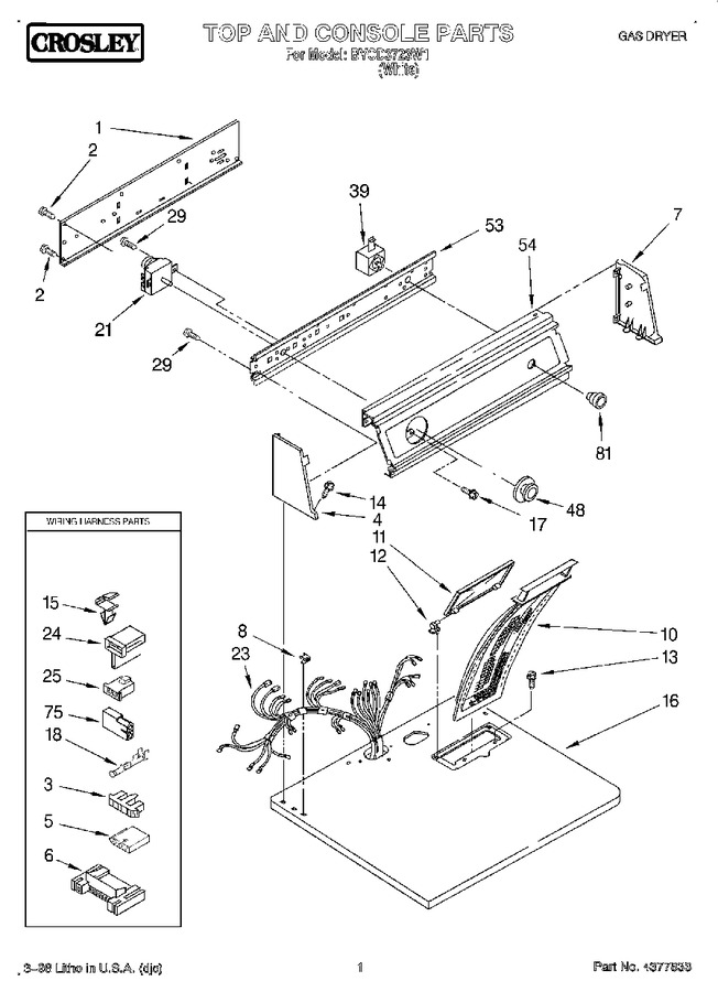 Diagram for BYCD3723W1