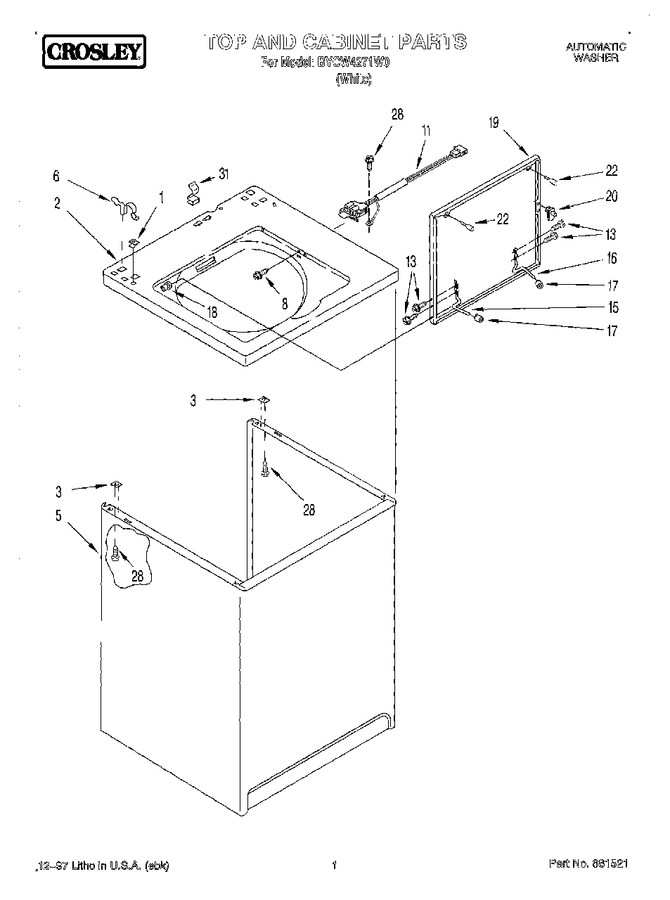 Diagram for BYCW4271W0