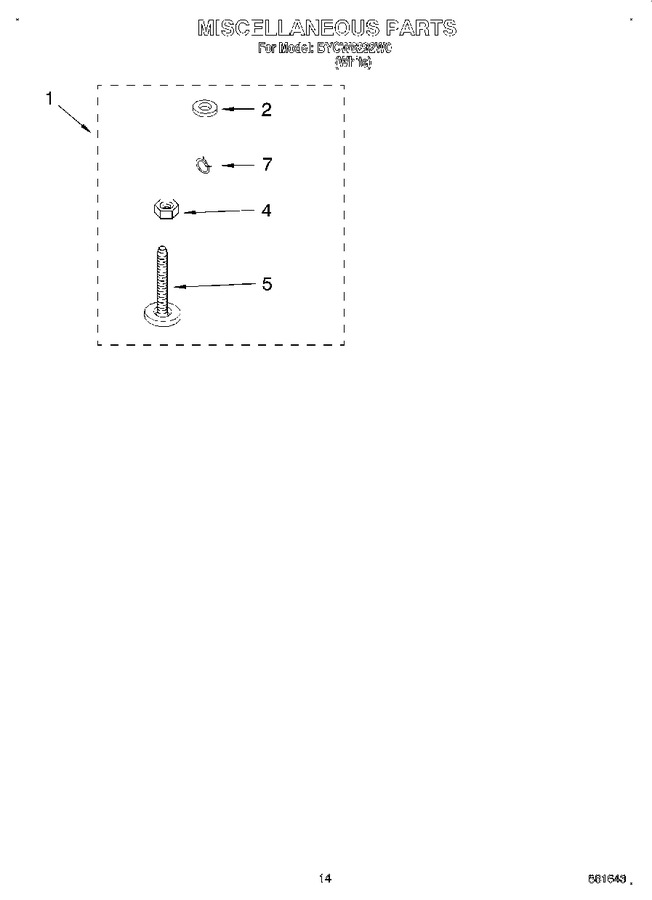 Diagram for BYCW6292W0