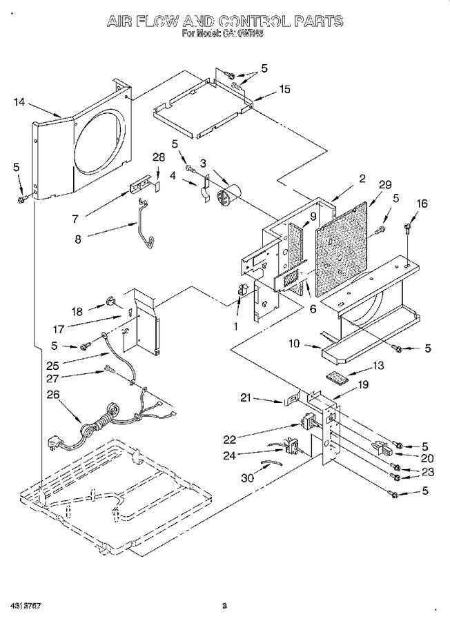 Diagram for CA10WR43