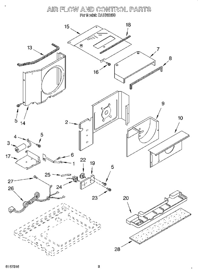 Diagram for CA10WR90