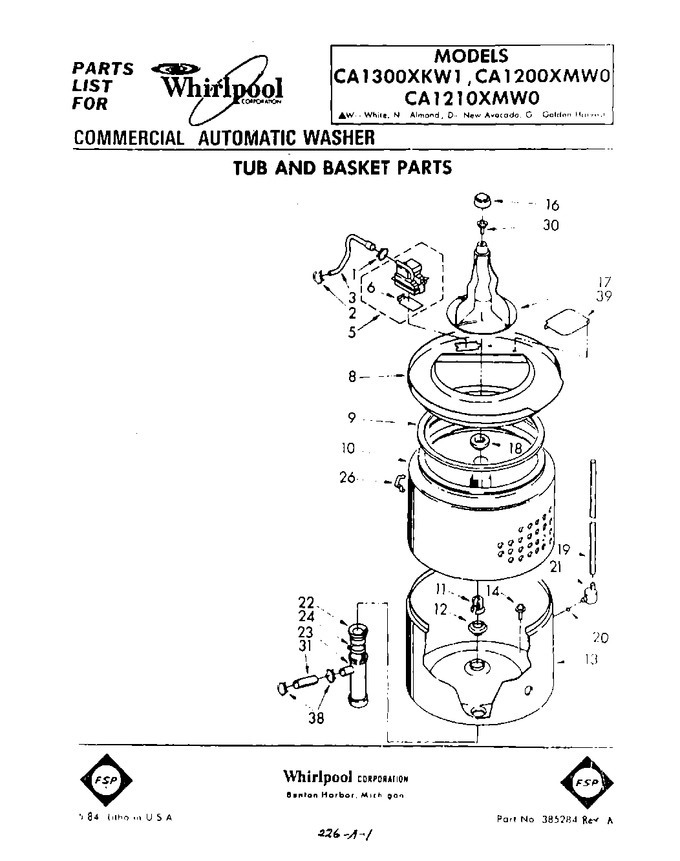 Diagram for CA1300XKW1