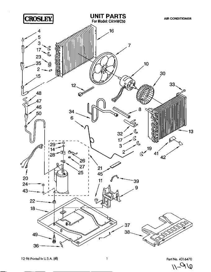 Diagram for CA14WC50