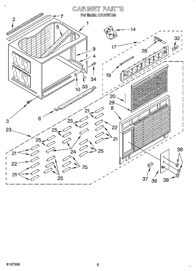 Diagram for CA14WC90