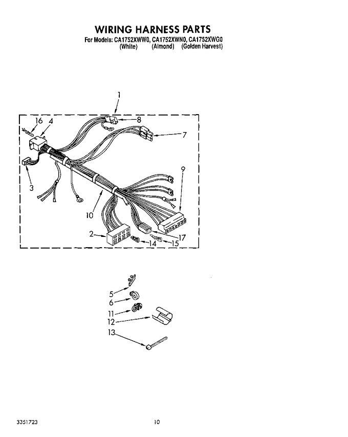 Diagram for CA1752XWG0