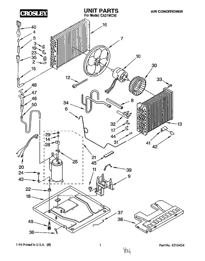 Diagram for CA21WC50