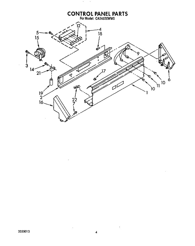 Diagram for CA2452XWW0