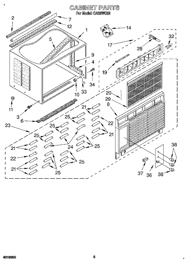 Diagram for CA25WC52