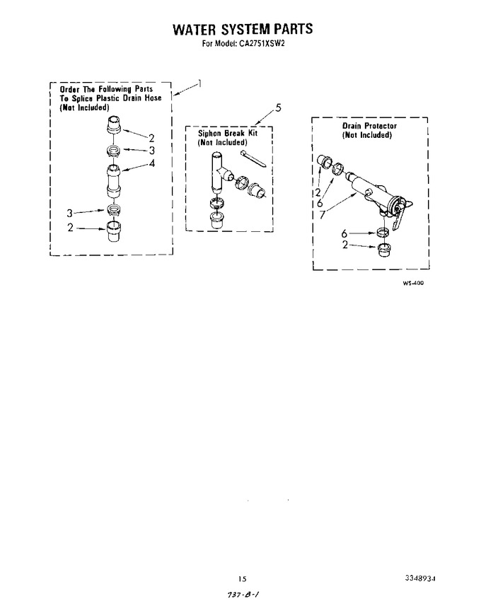 Diagram for CA2751XSW2