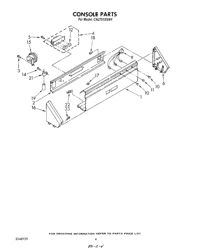 Diagram for CA2751XSW4