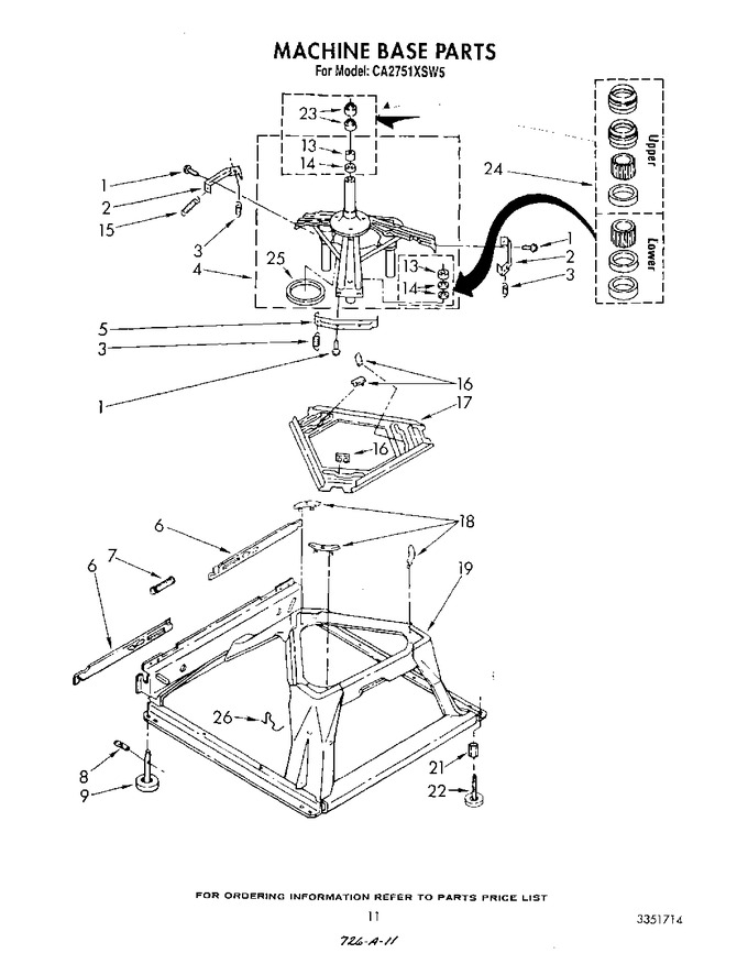 Diagram for CA2751XSW5