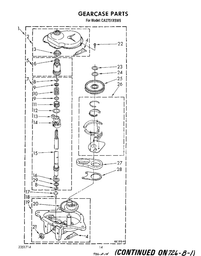 Diagram for CA2751XSW5