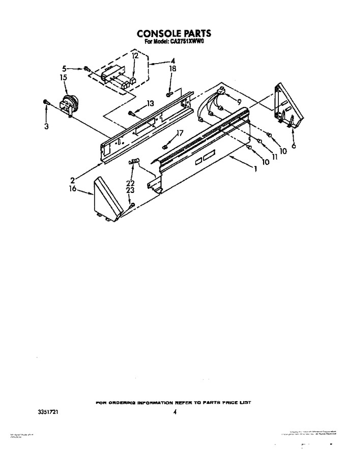 Diagram for CA2751XWG0