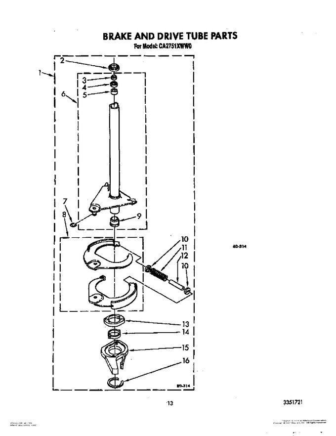 Diagram for CA2751XWN0