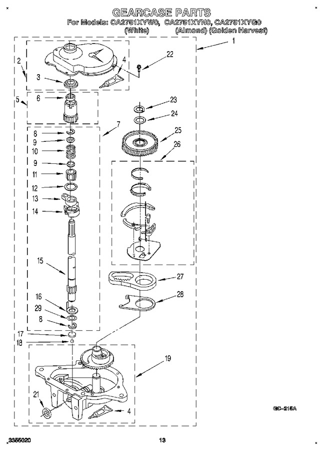 Diagram for CA2751XYN0