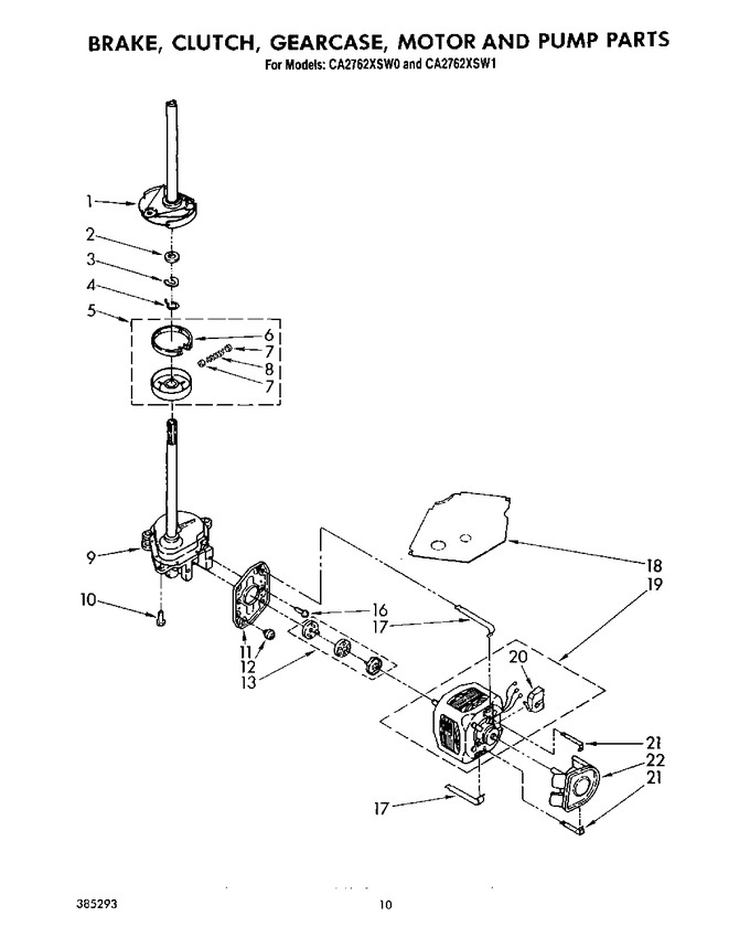 Diagram for CA2762XSW1