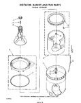 Diagram for 06 - Agitator, Basket And Tub