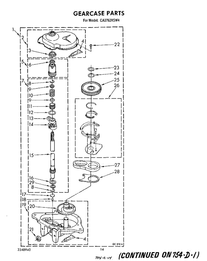 Diagram for CA2762XSW4