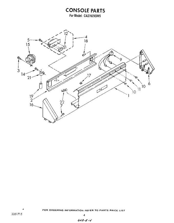 Diagram for CA2762XSW5