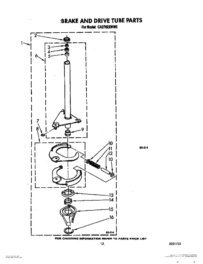 Diagram for CA2762XWW0