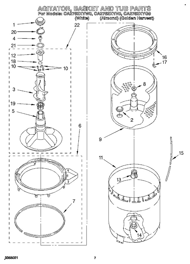 Diagram for CA2762XYN0