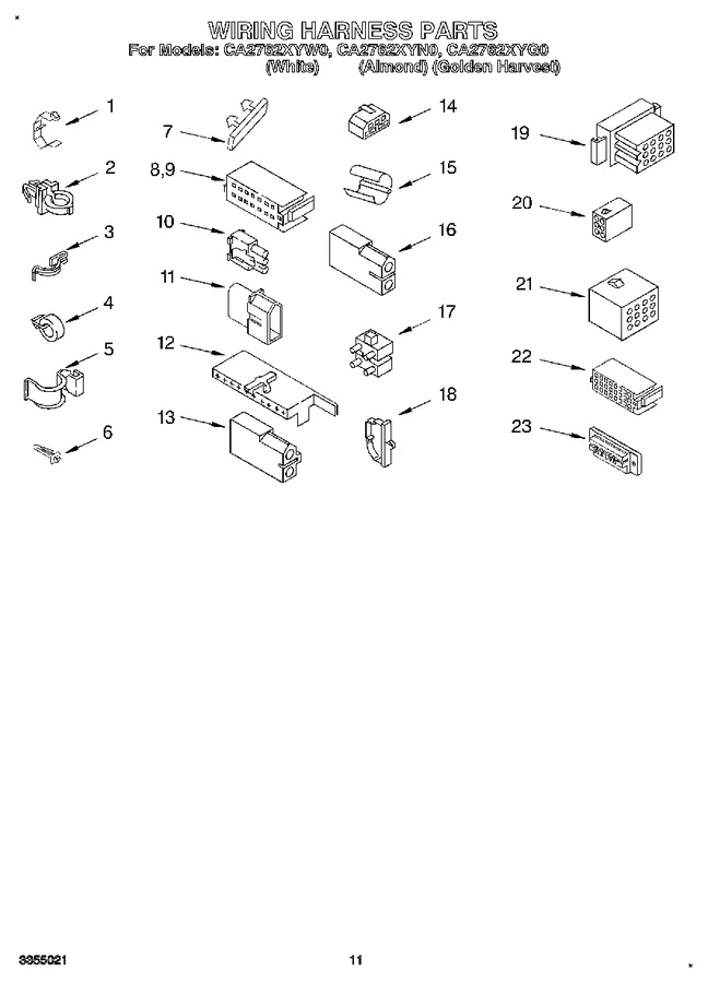 Diagram for CA2762XYW0