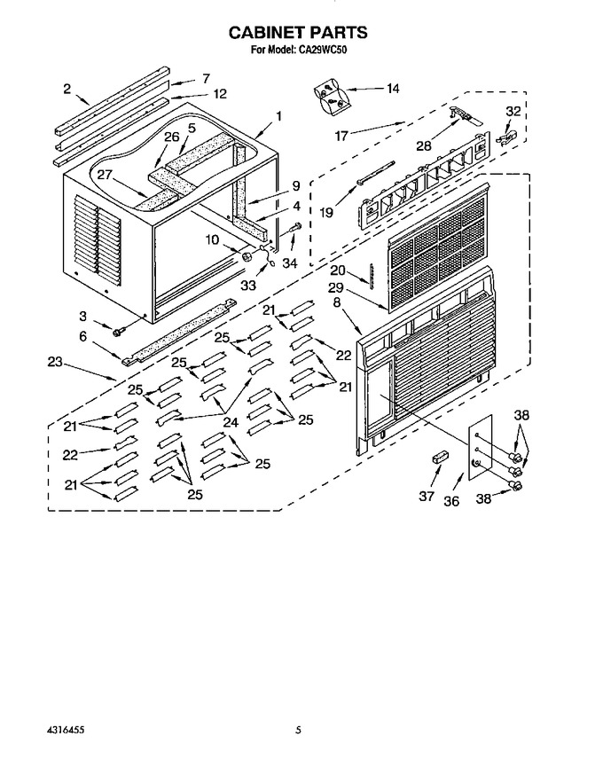 Diagram for CA29WC50