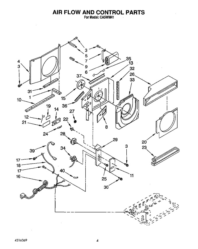 Diagram for CA5WM41