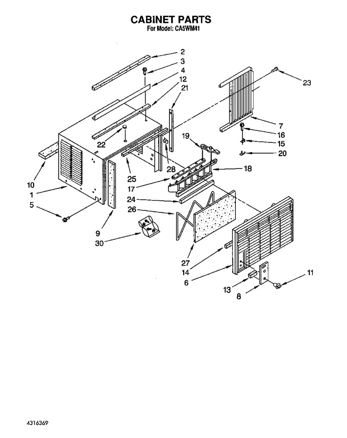 Diagram for CA5WM41