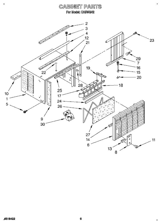 Diagram for CA5WM42