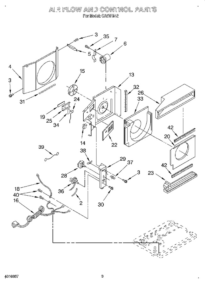 Diagram for CA6WM42