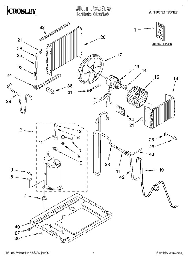 Diagram for CA8WR90