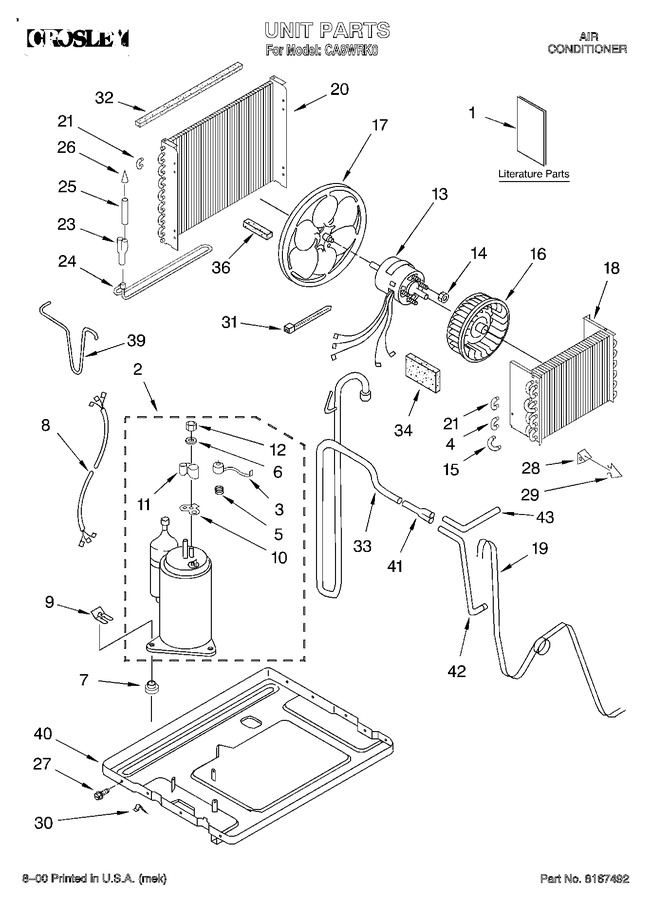 Diagram for CA8WRK0