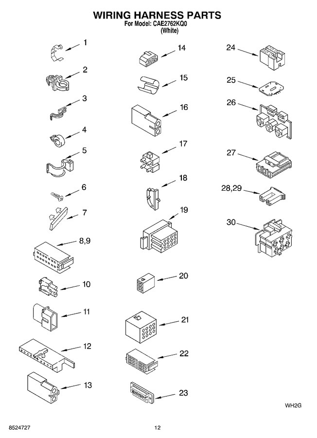 Diagram for CAE2762KQ0