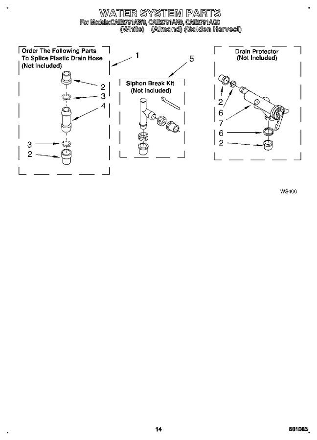 Diagram for CAE2791AG0