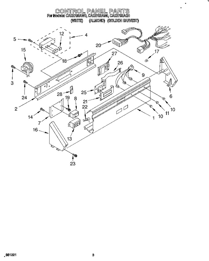 Diagram for CAE2792AG0