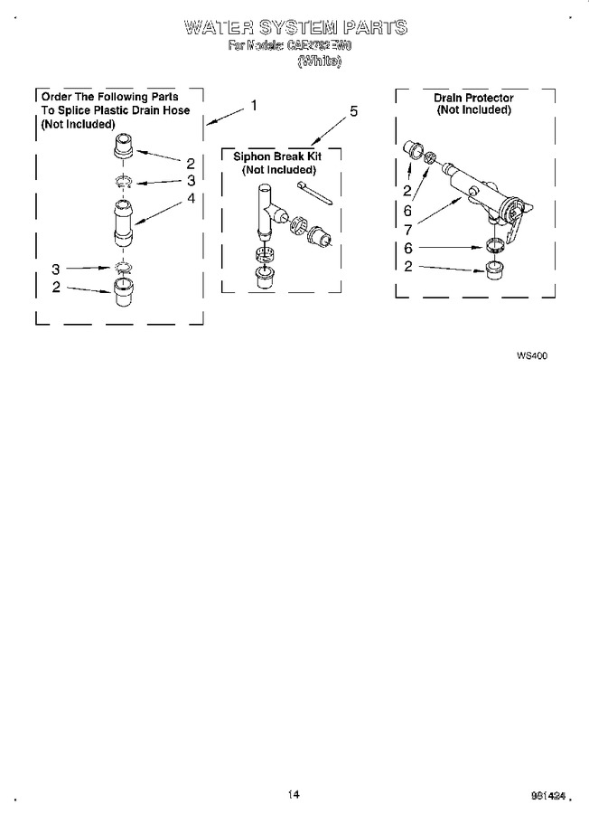 Diagram for CAE2792EW0