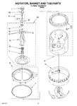 Diagram for 04 - Agitator, Basket And Tub