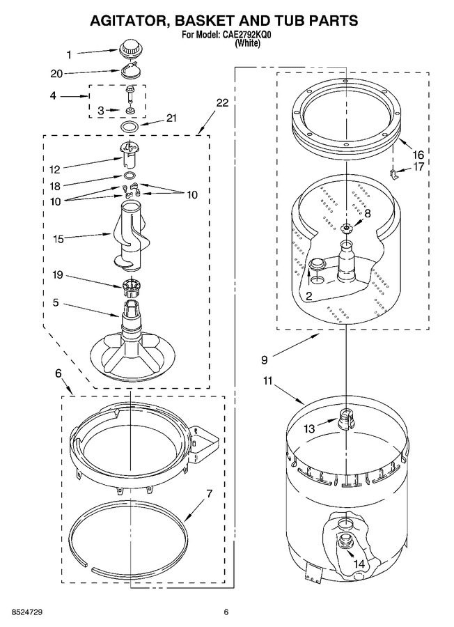 Diagram for CAE2792KQ0