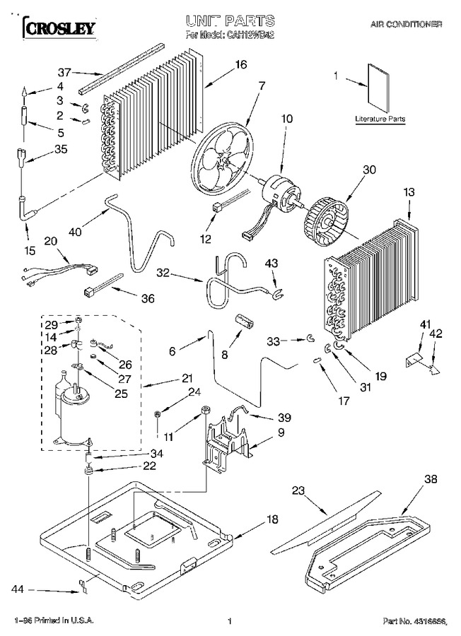 Diagram for CAH12WB42