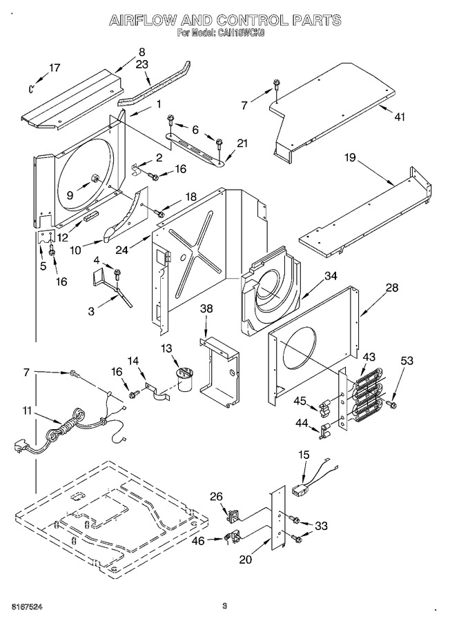 Diagram for CAH18WCK0