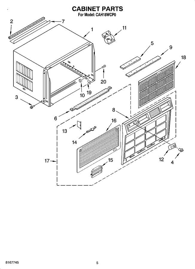 Diagram for CAH18WCP0